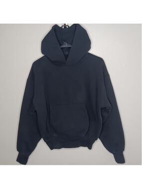 YZY Gap Adult XS Hoodie Double-Layered Black Sweatshirt Heavyweight YEEZY YE